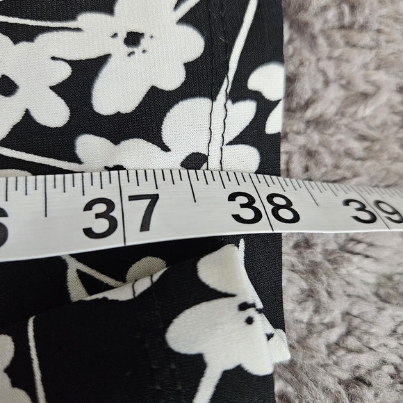 London Times Womens Sleeveless Floral Dress Sz 4 - Picture 7 of 9